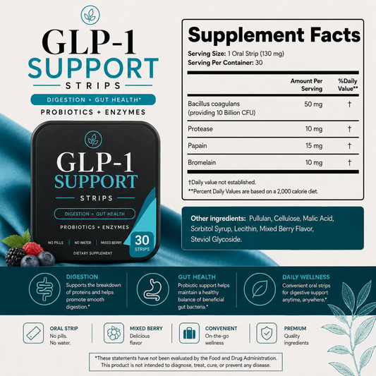Person reviewing wellness routine notes while learning about glp 1 and inflammation research