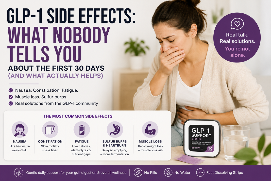 GLP-1 Side Effects: What Nobody Tells You About the First 30 Days (And What Actually Helps)