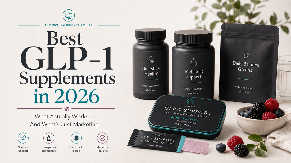 Best GLP-1 Supplements in 2026: What Actually Works (And What's Just Marketing)