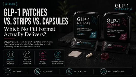 GLP-1 Patches vs. Strips vs. Capsules: Which No Pill Format Actually Delivers?