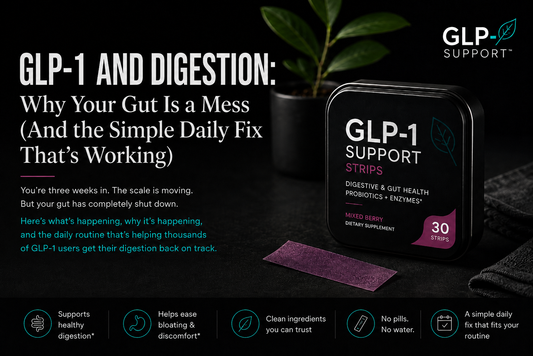 GLP-1 and Digestion: Why Your Gut Is a Mess (And the Simple Daily Fix That's Working)