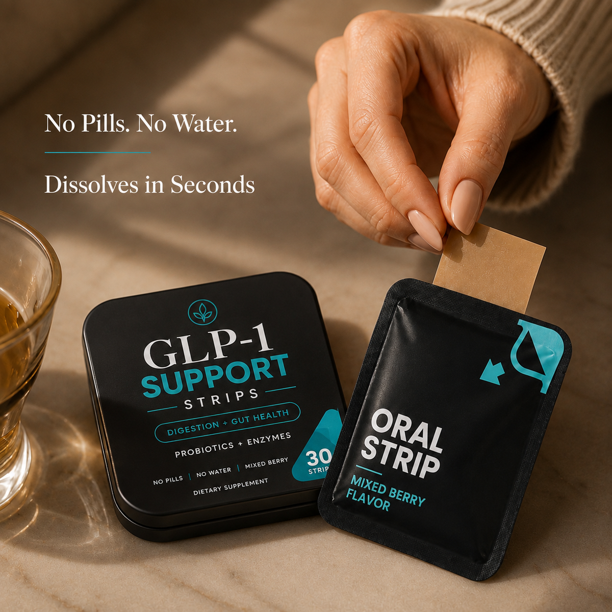 GLP-1 Support - Digestive Strips